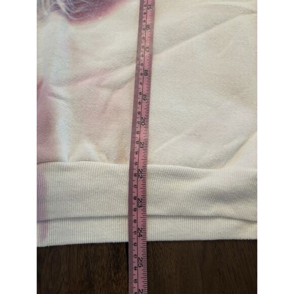 Vintage 80s Pegasus Unicorn Graphic SWEATSHIRT Horse USA Rare Pink Fantasy L - Picture 7 of 8